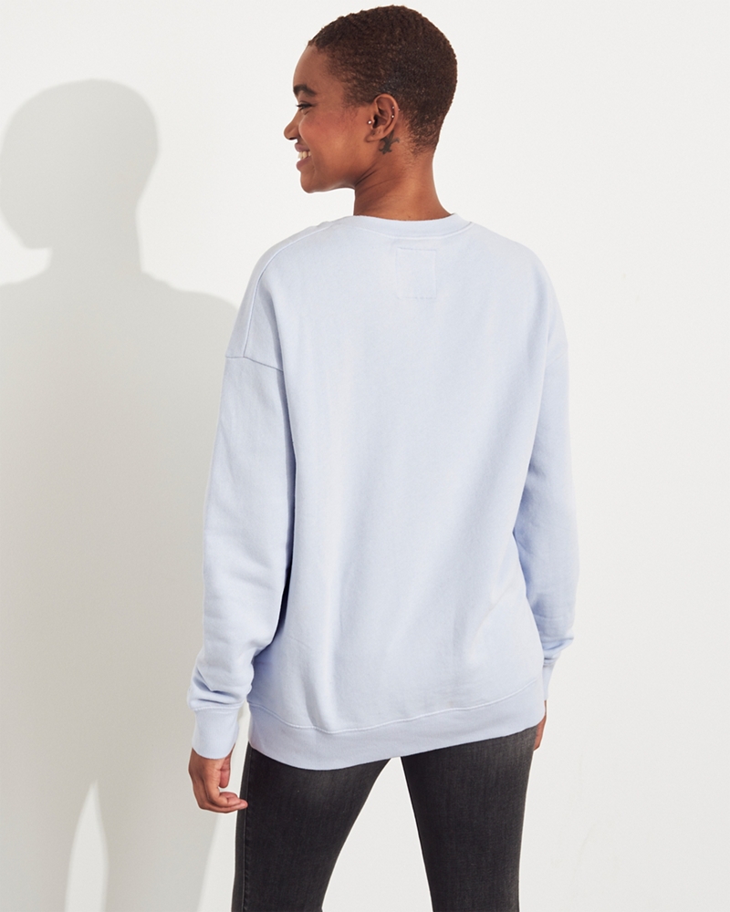 hollister oversized sweatshirt