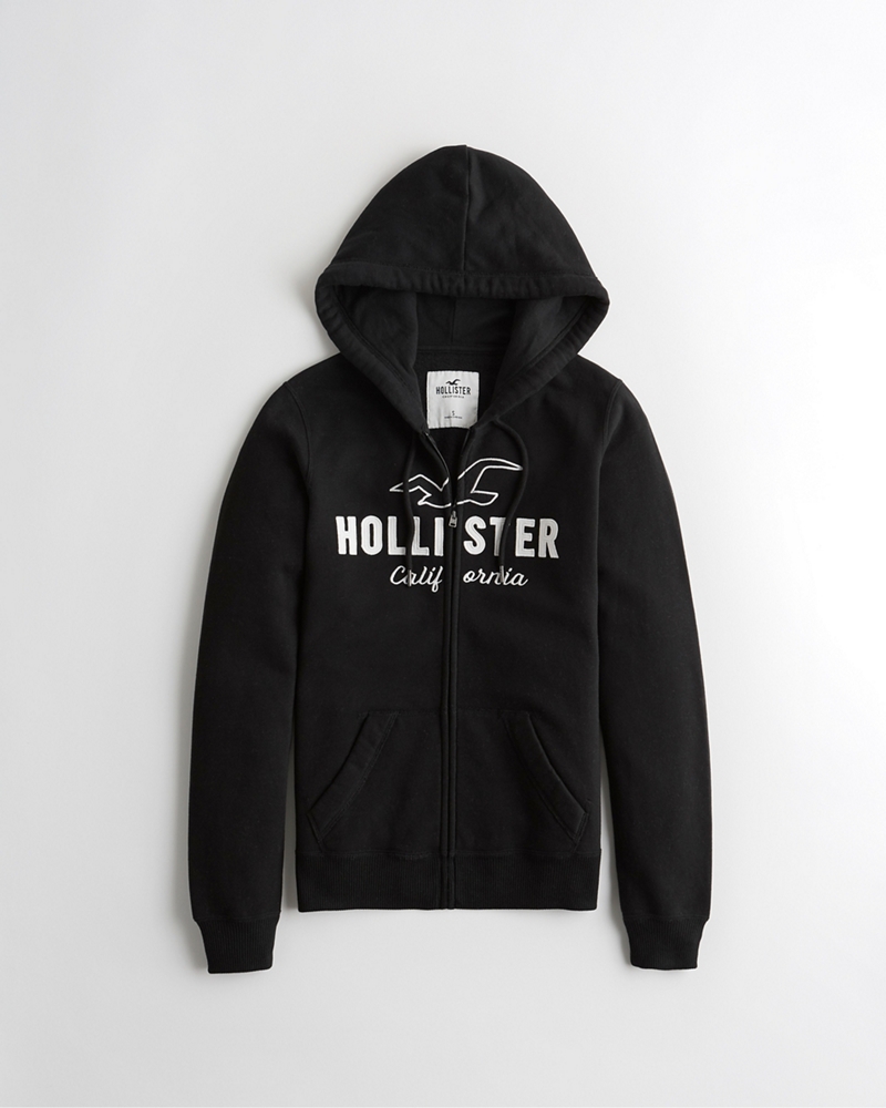 green hollister hoodie