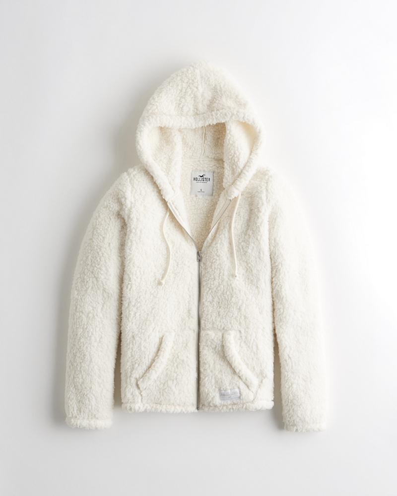 gilly hicks sherpa hoodie