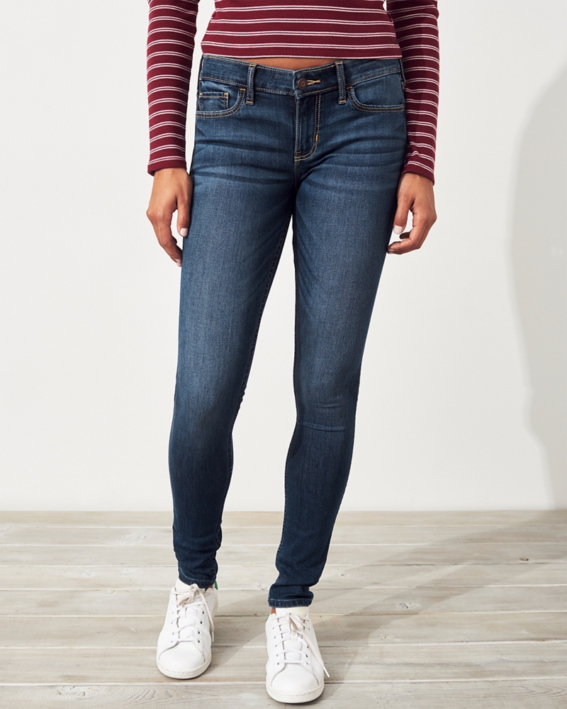 hollister extra short jeans length