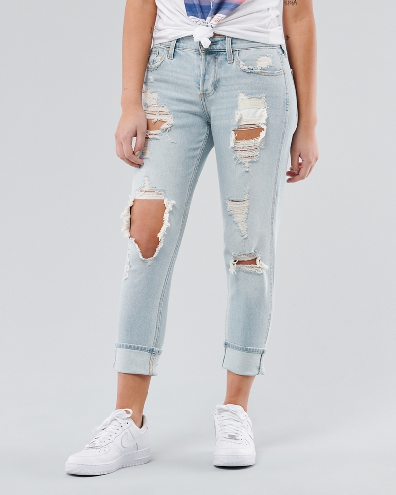 hollister jeans damen high waist