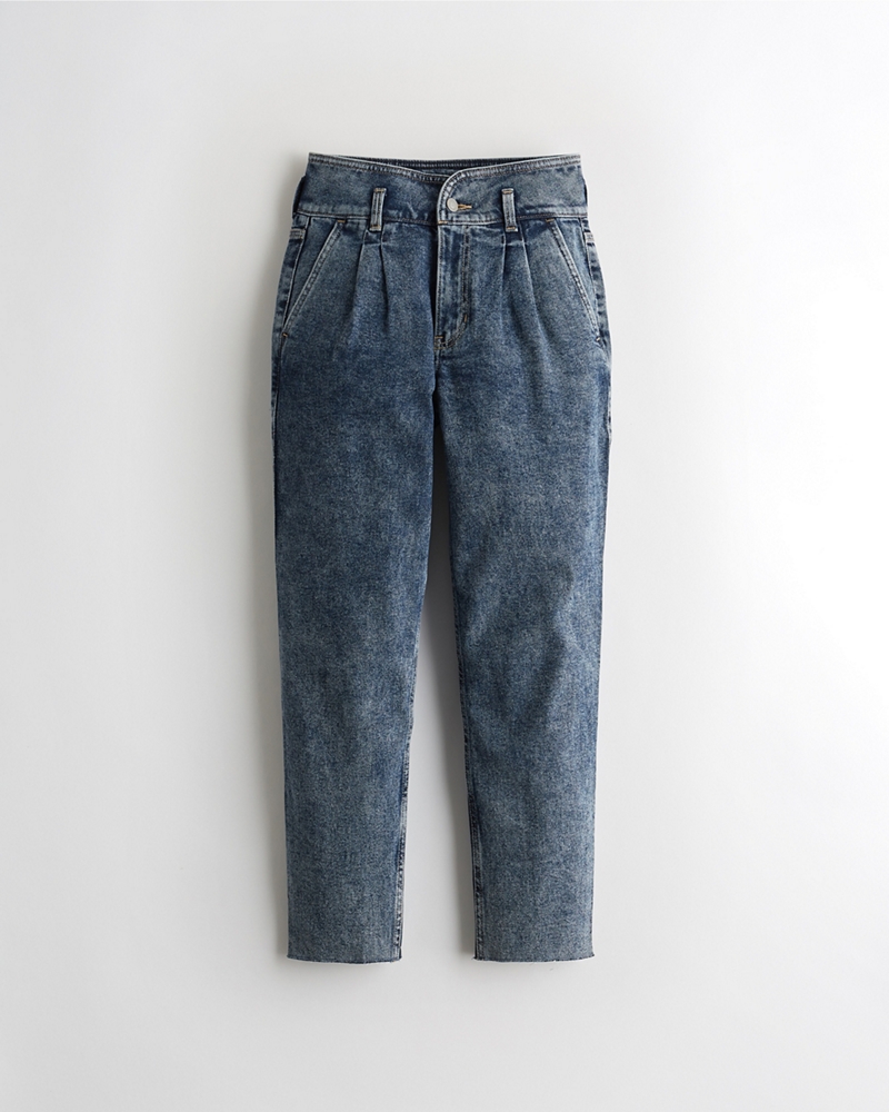 hollister vintage stretch mom jeans