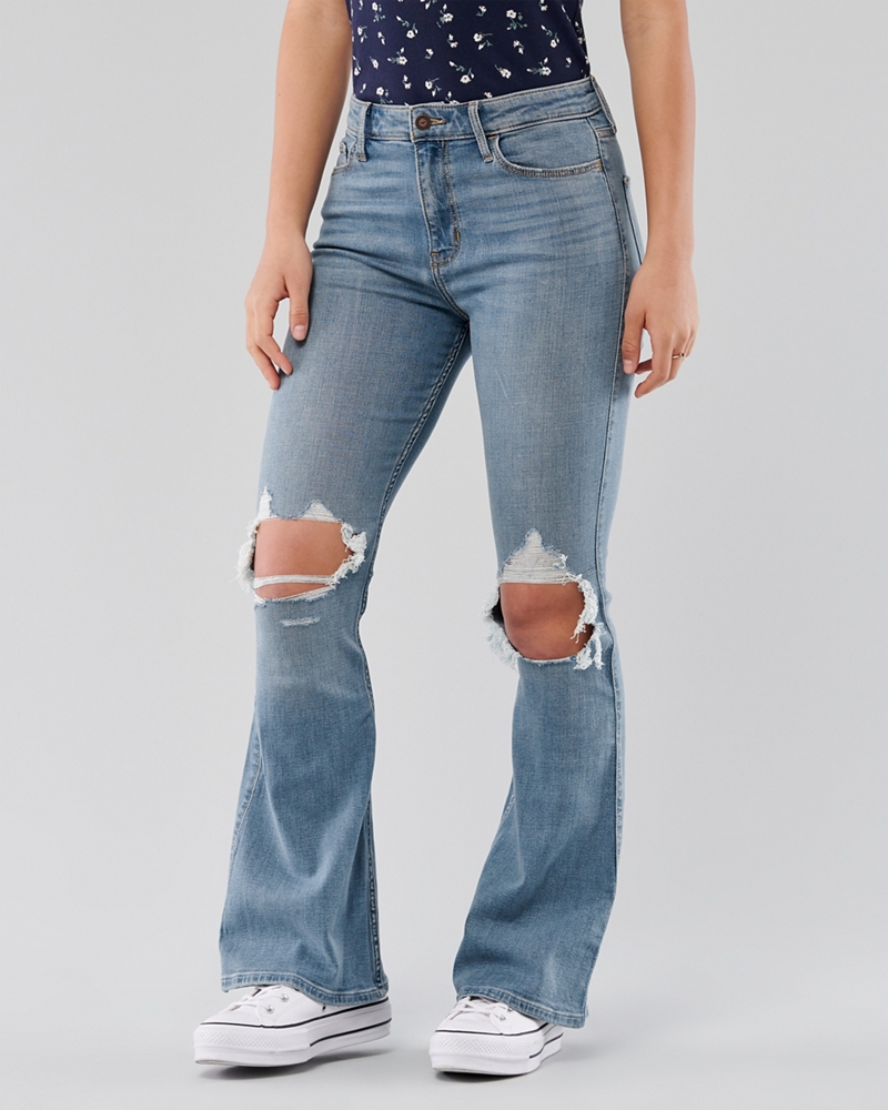 Girls Flare Jeans Hollister Co