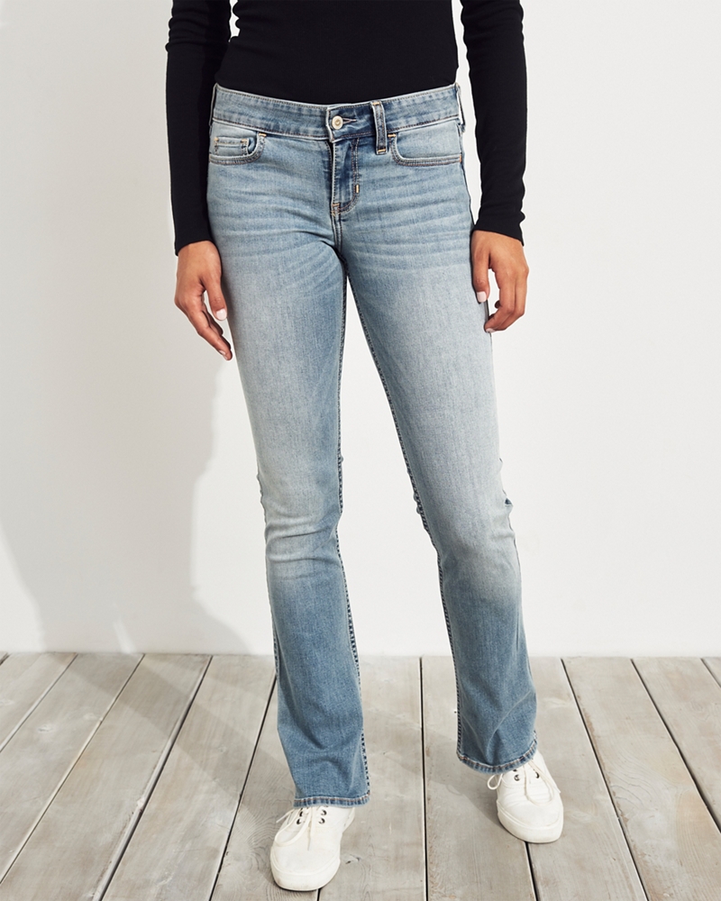 bootcut jeans womens hollister