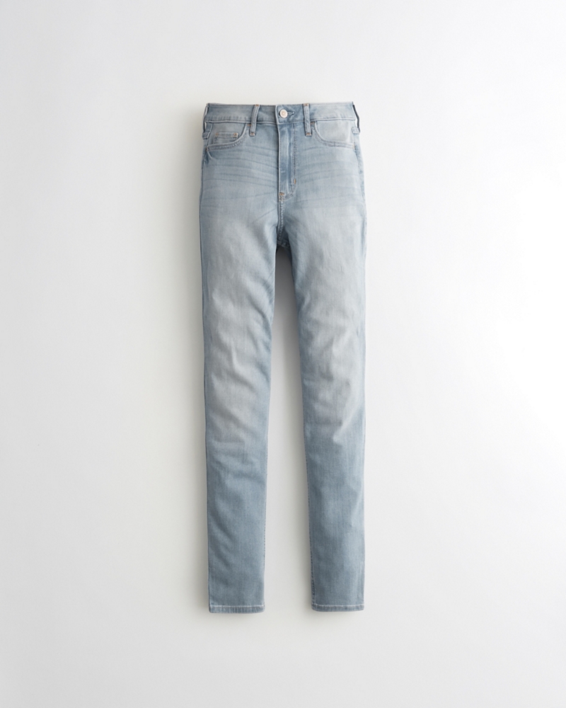 hollister classic stretch high rise super skinny jeans