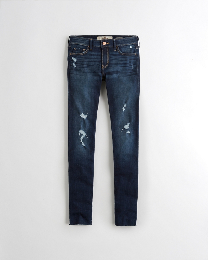 low rise super skinny jeans