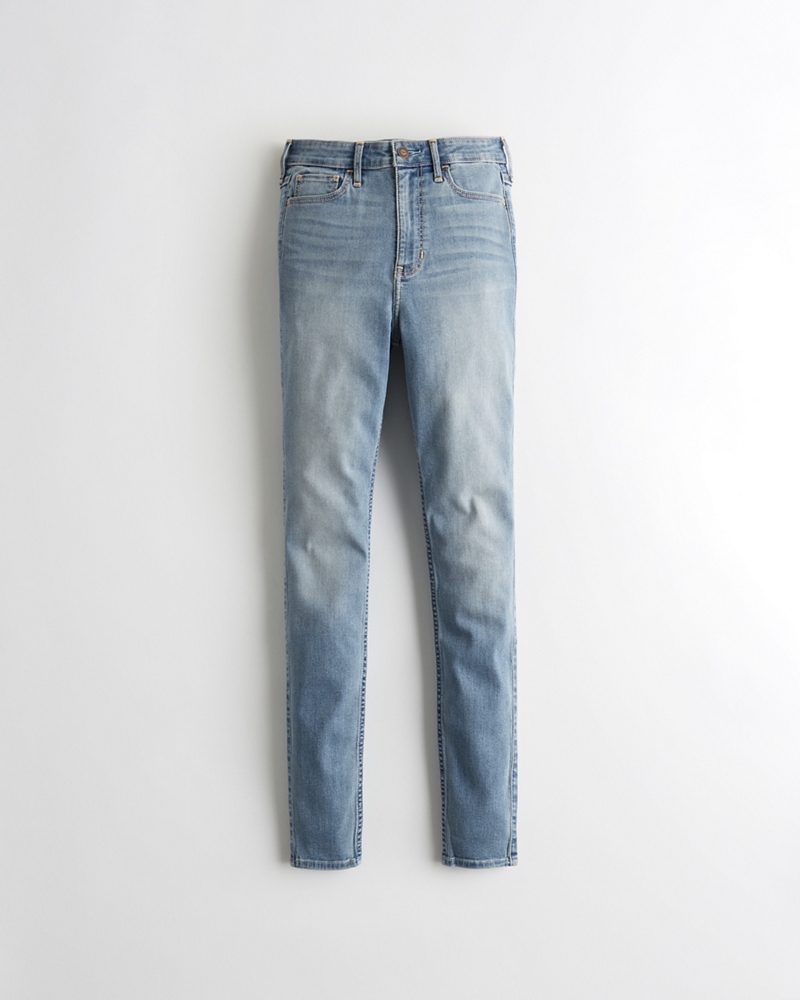 hollister jeans high rise super skinny