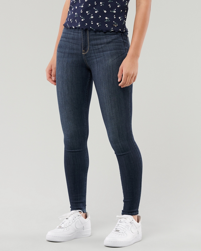 hollister high rise jean leggings