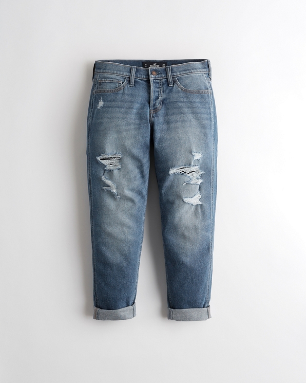 Girls Classic Stretch Low Rise Boyfriend Jeans Girls Clearance