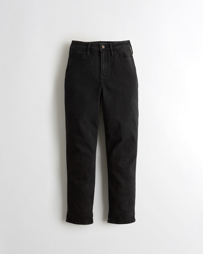 hollister mum jeans