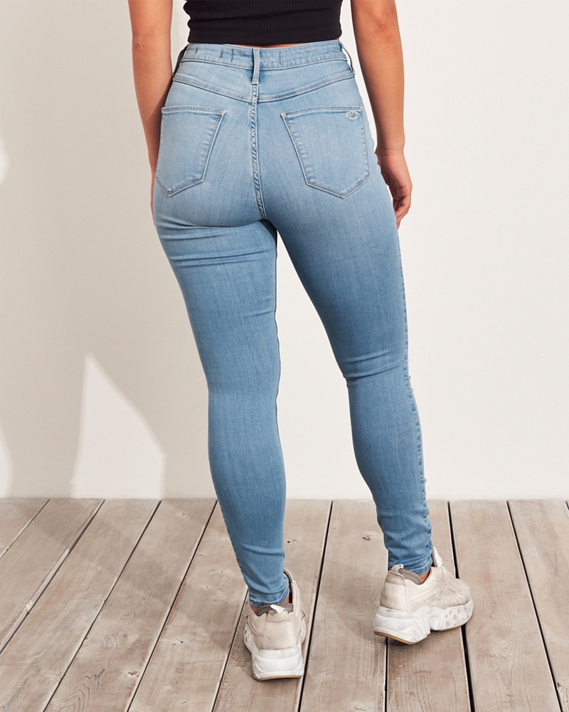 curvy jeans hollister