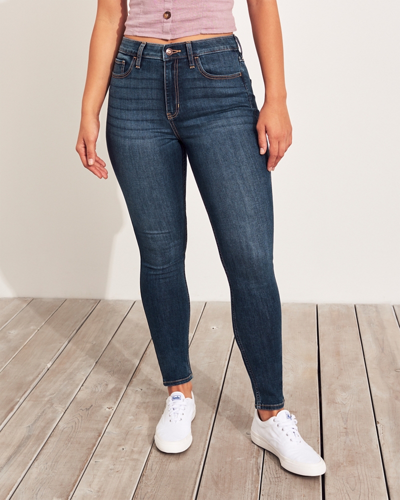 curvy jeans hollister