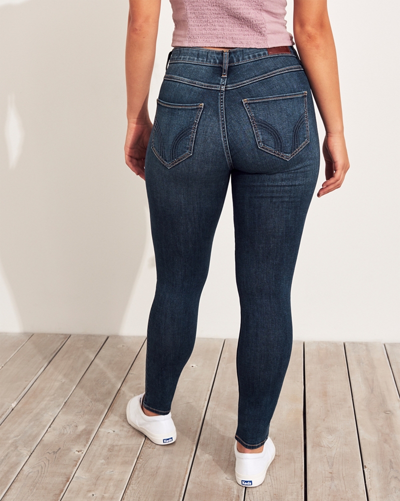 curvy jeans hollister