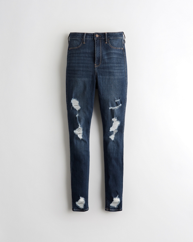 ultra high rise hollister jeans