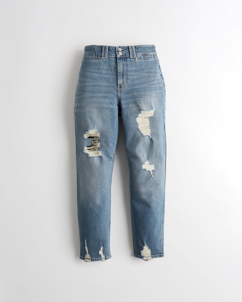 hollister vintage stretch mom jeans