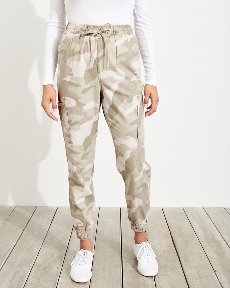 hollister utility joggers