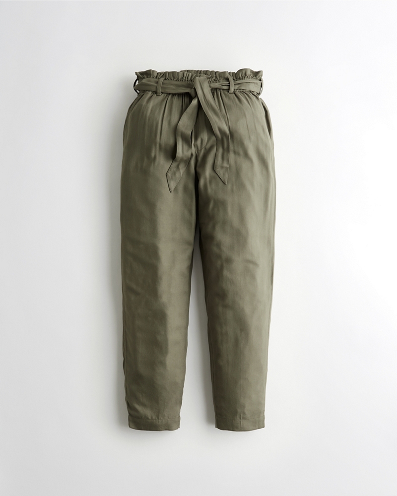 hollister khaki pants girls