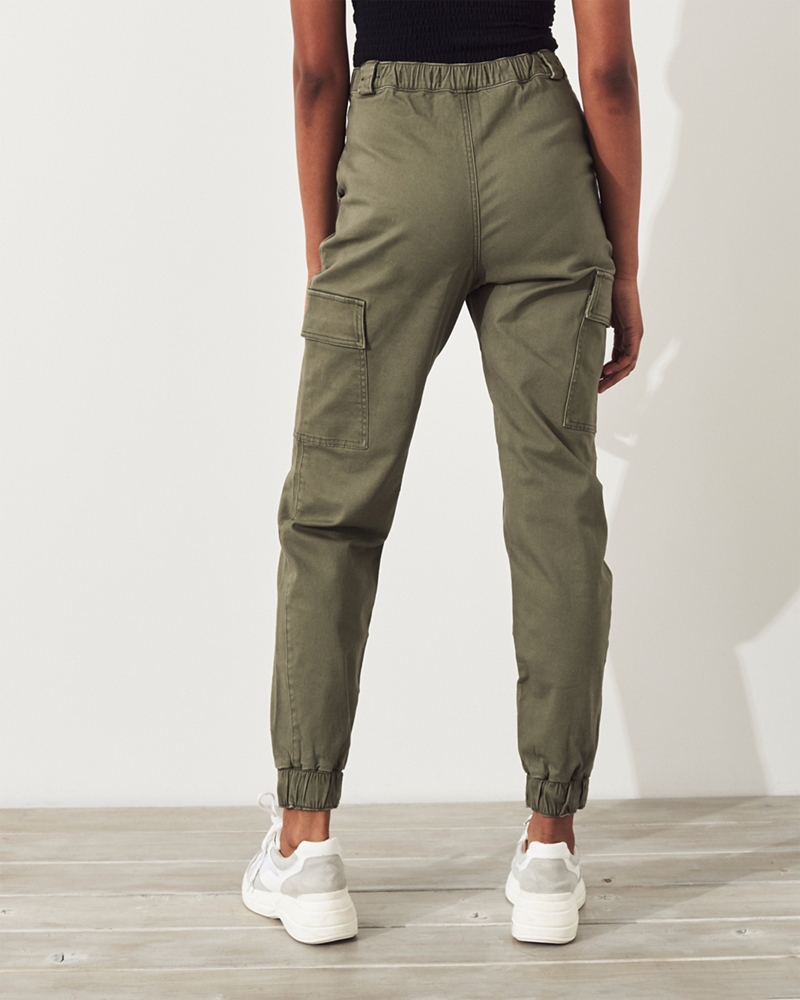 hollister high rise jogger