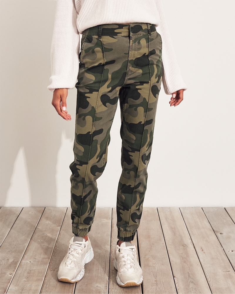 hollister utility joggers