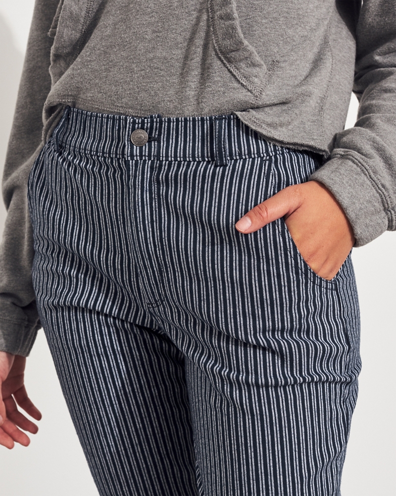 striped pants hollister