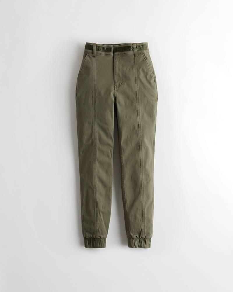 hollister utility joggers