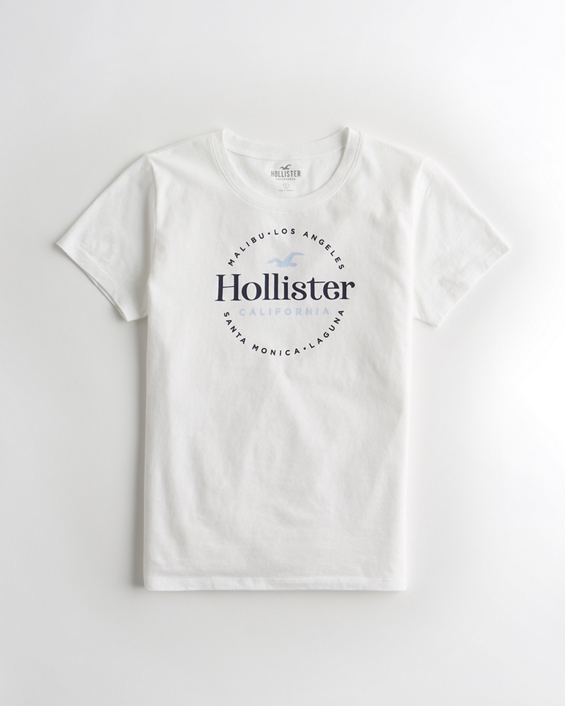 hollister womens graphic tees