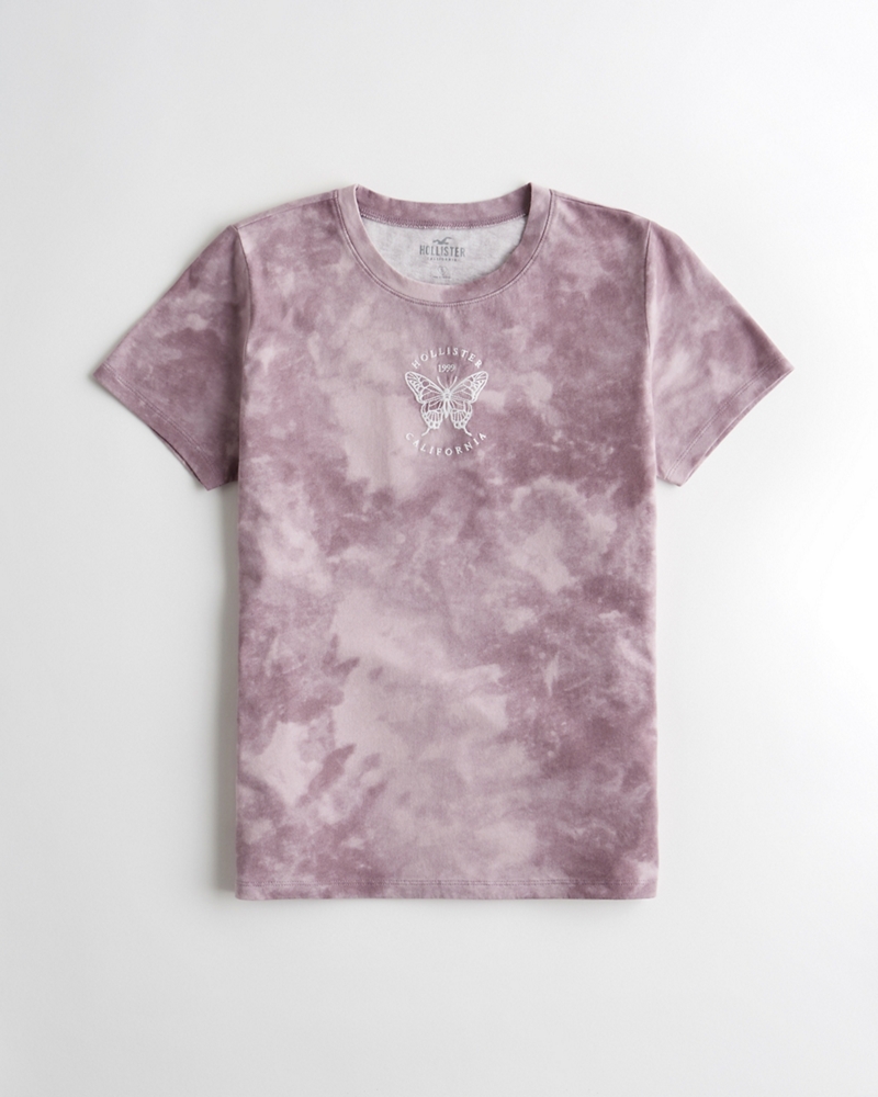 tie dye hollister shirt