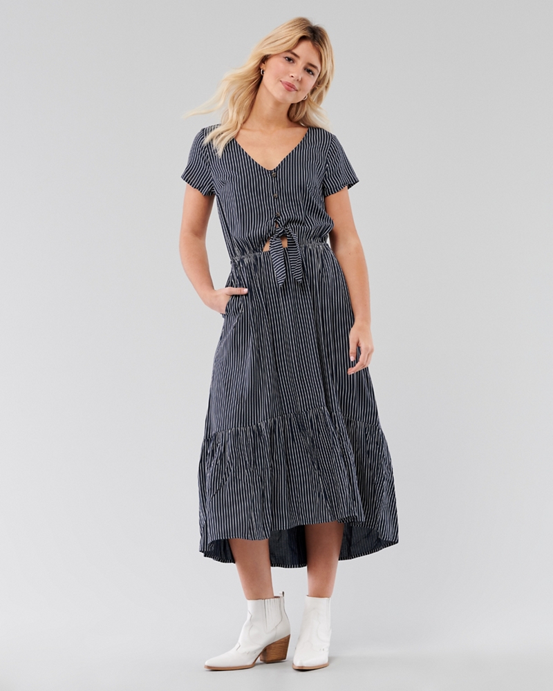 hollister midi dress