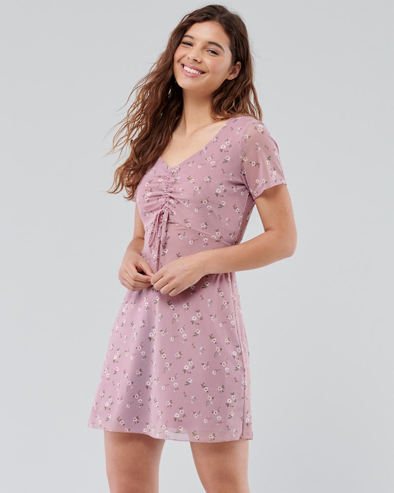 hollister floral dress