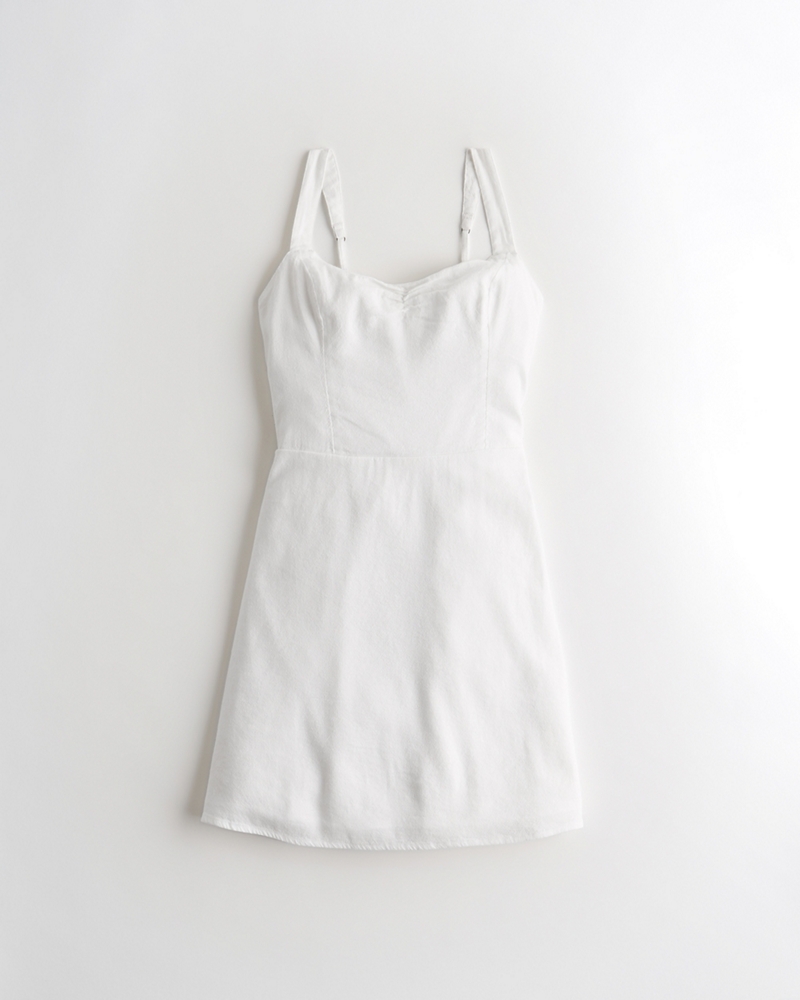 hollister white dress