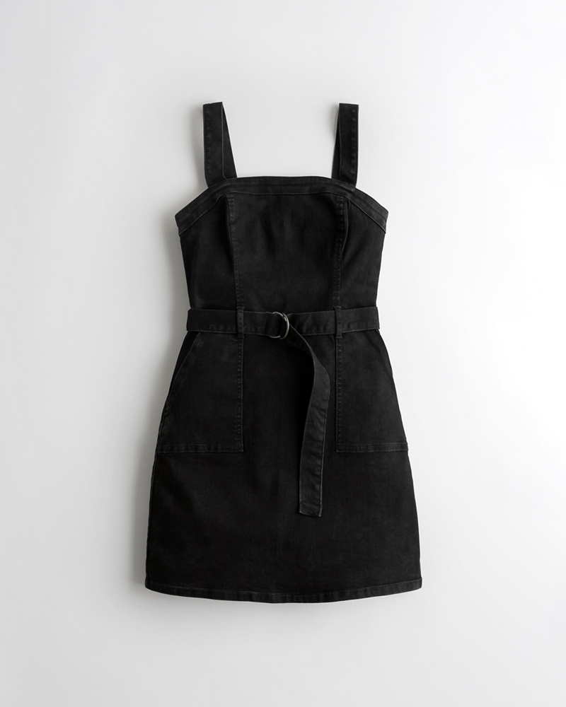 hollister denim dress