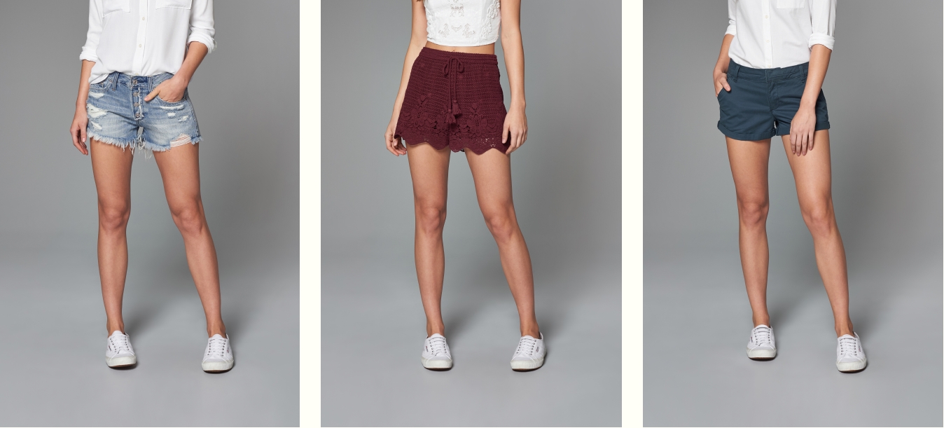 Womens Shorts Bottoms