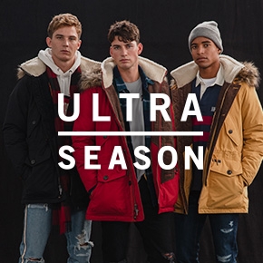 men wearing Abercrombie outerwear