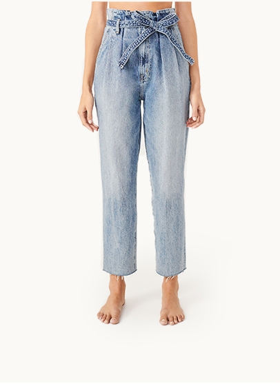 abercrombie and fitch paper bag jeans