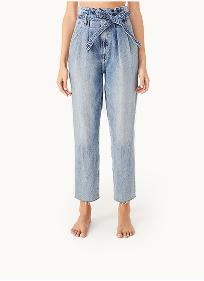 abercrombie paperbag waist jeans