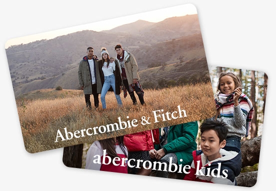 Image Of Stacked Abercrombie And Kids Gift Cards