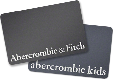 Image Of Gray Stacked Abercrombie And Kids Gift Cards