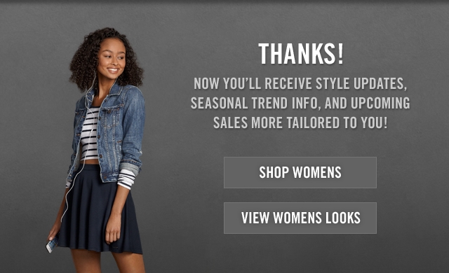 Email Preferences | Abercrombie.com