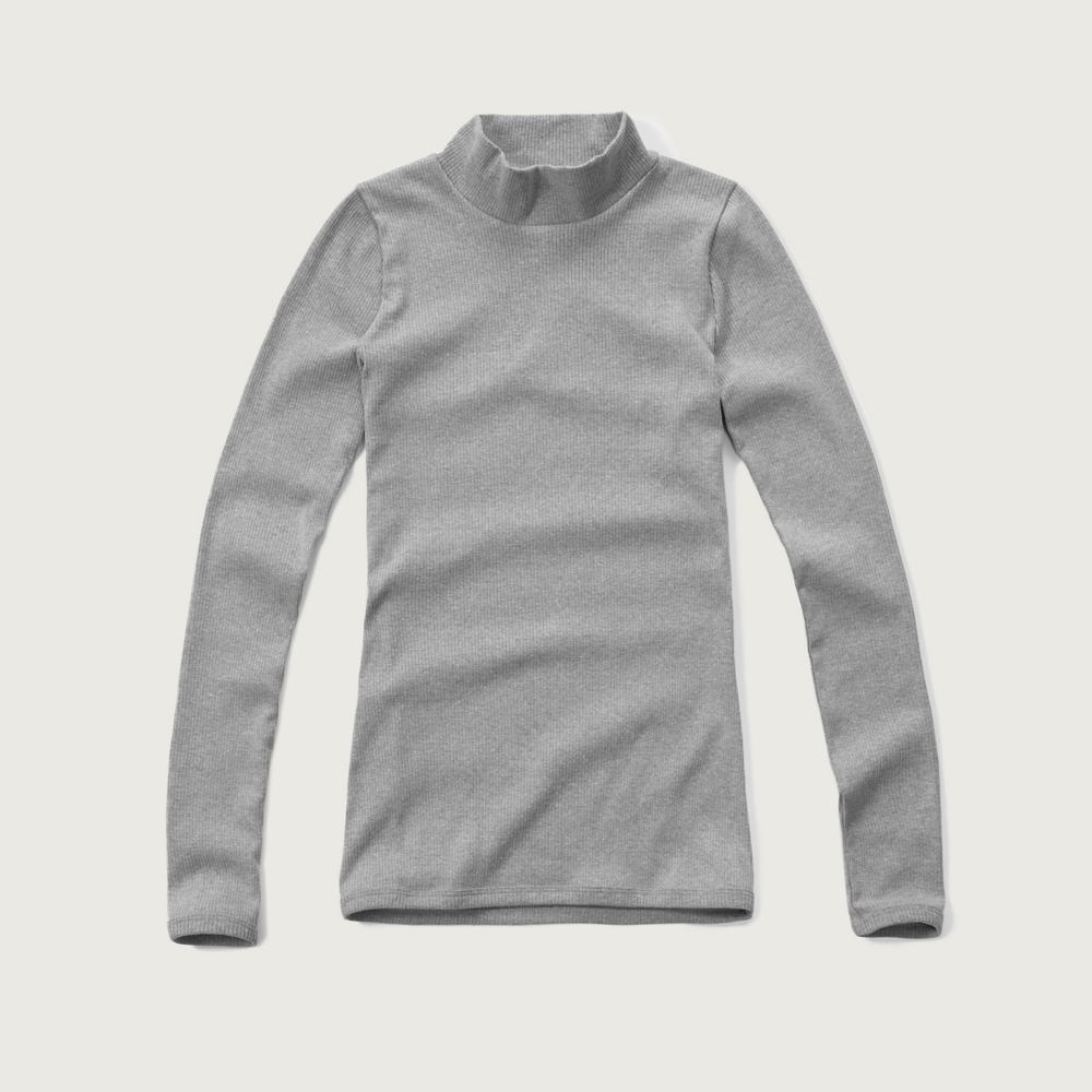 mockneck tshirt