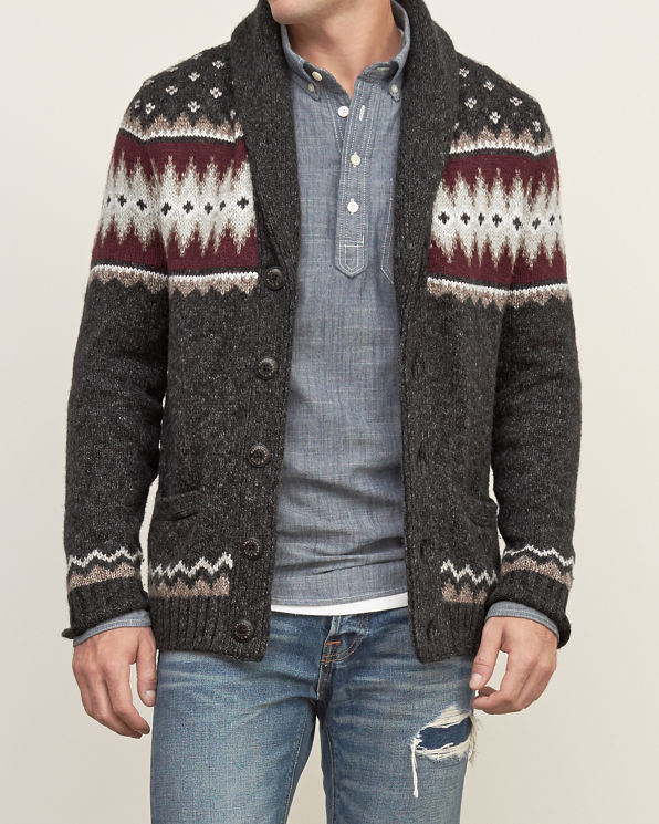 Mens Shawl Cardigan Sweater | Mens Clearance | Abercrombie.com