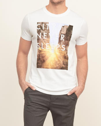 Mens Graphic Tees Tops | Abercrombie.co.uk