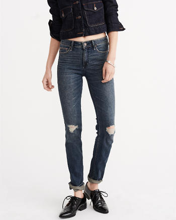 Womens Straight | Abercrombie & Fitch