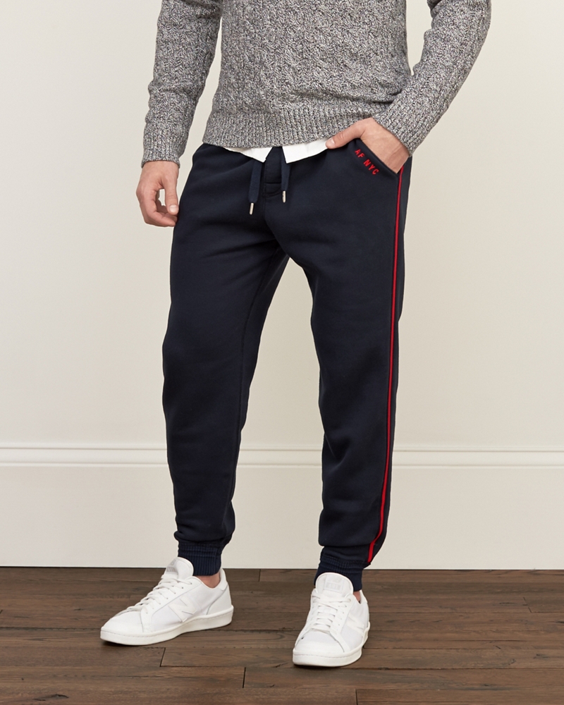 mens abercrombie joggers