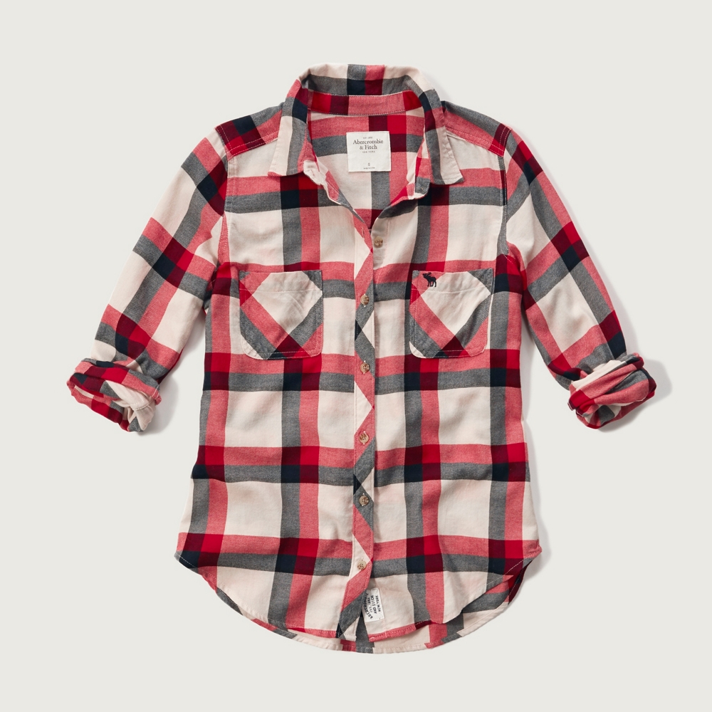 Womens checked shirts sale