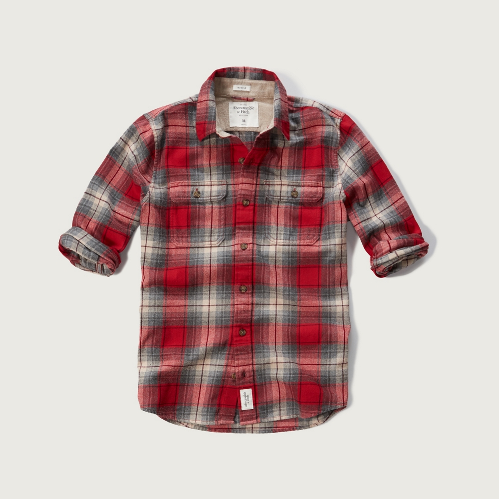 Mens Plaid Flannel Shirt | Mens Clearance | Abercrombie.com
