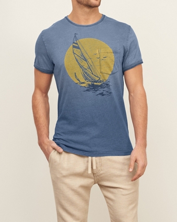 Men Graphic Tee - Black - SM2511220B main image 1