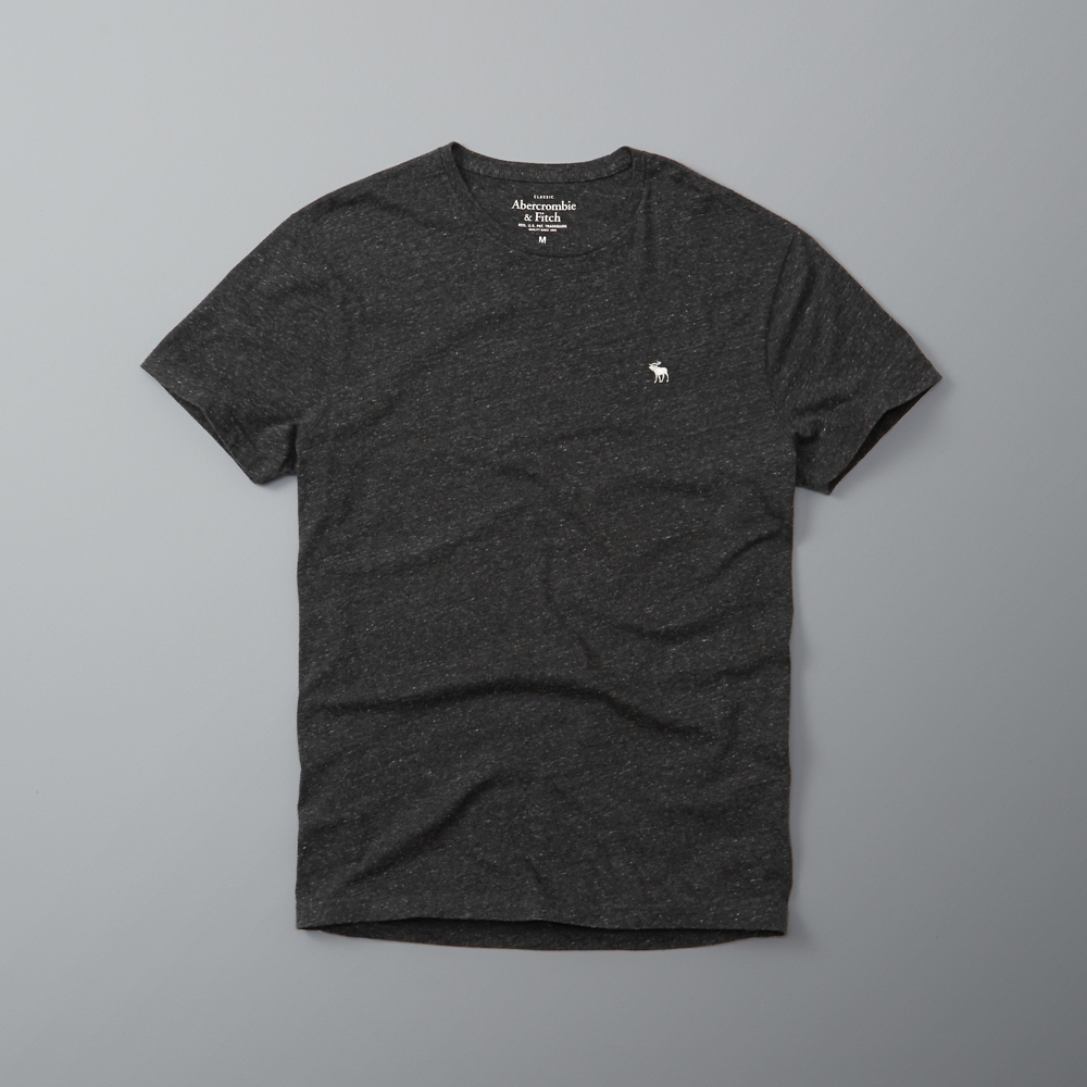 Abercrombie and Fitch Classic Fit Iconic Crew Tee
