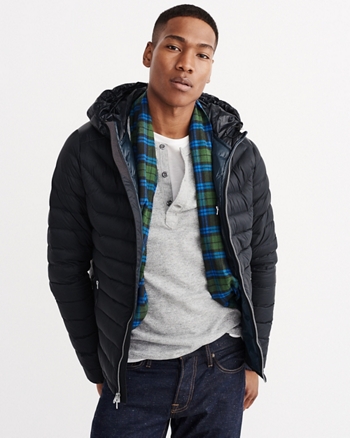 abercrombie jacket clearance lightweight puffer mens hooded fitch deals internet today anf