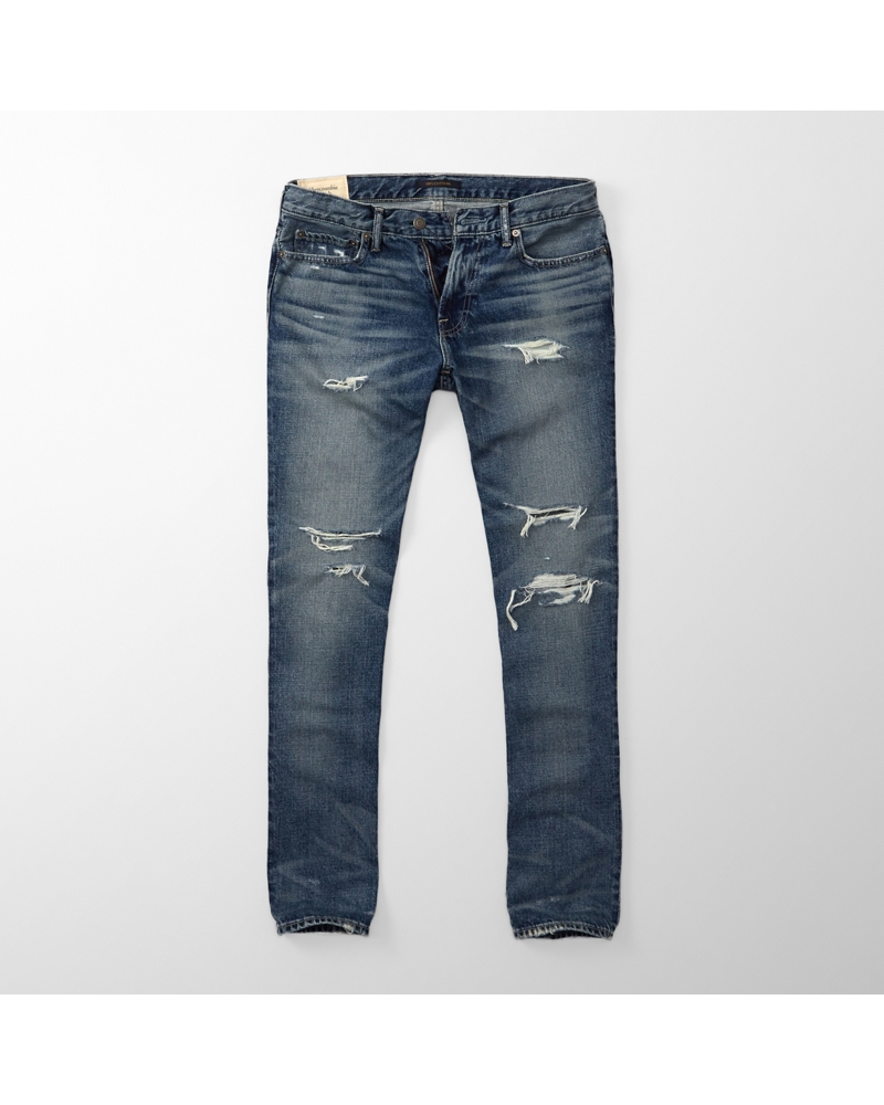 Mens Slim Straight Jeans Mens Clearance