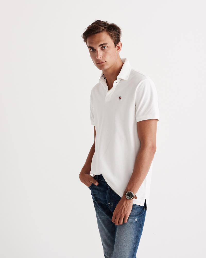 Abercrombie & Fitch Classic Fit Icon Polo